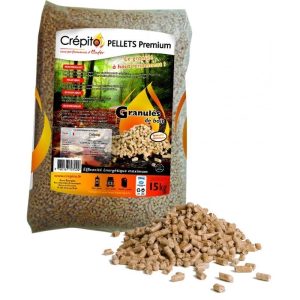 Granules de bois Crepito (Palette de 72 SACS-1080KG)