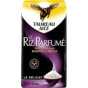 Palette Riz parfumé basmati & indica - TAUREAU AILE - 500g